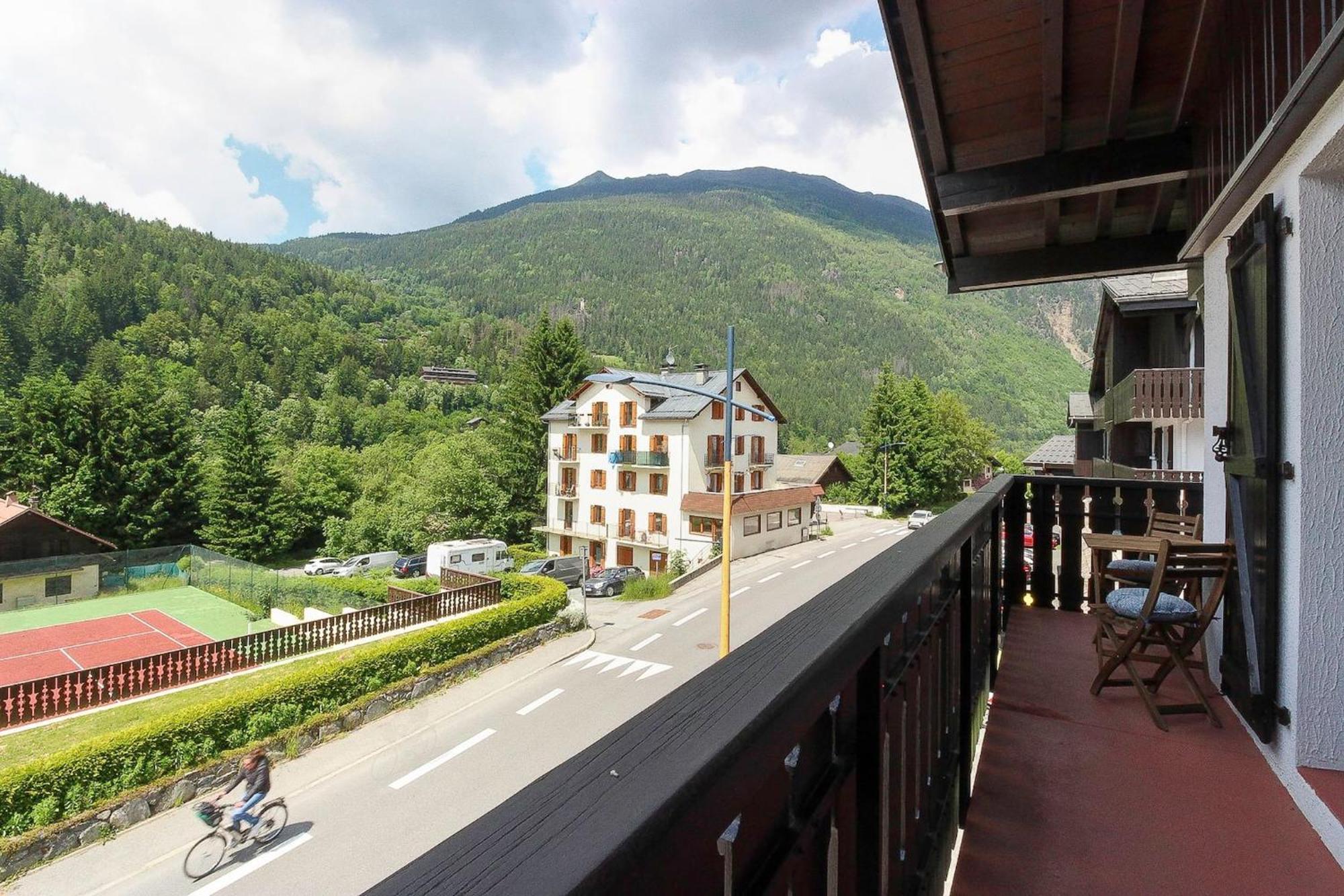 La Griaz - Chaleureux Et Cosy -Vue Sur Les Montagnes - Grand Balcon Apartment Les Houches Exterior photo